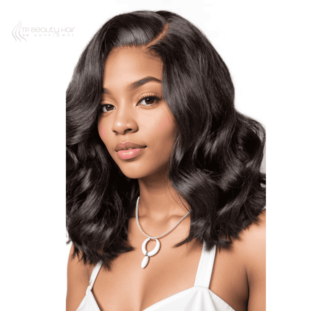 Bob Loose Wave Virgin Hair Wig 180% Density