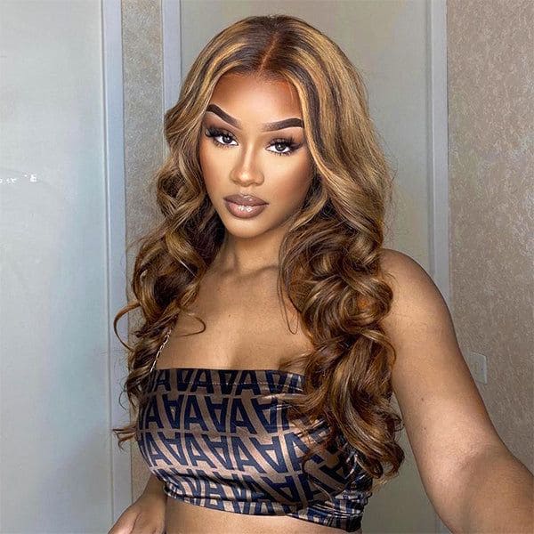 Body Wave Virgin Hair Lace Wig 180% Density 27/04/30