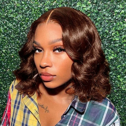 Bob Body Wave Virgin Hair Wig 200% Density