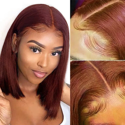 Bob Straight Virgin Hair Wig 200% Density