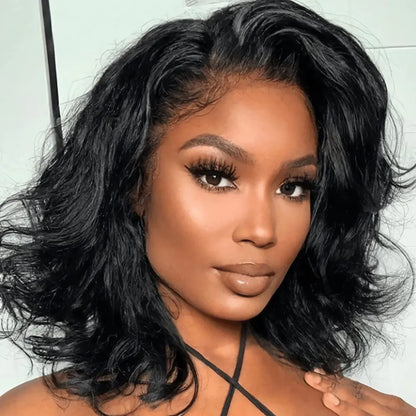 Bob Loose Wave Virgin Hair Wig 150% Density