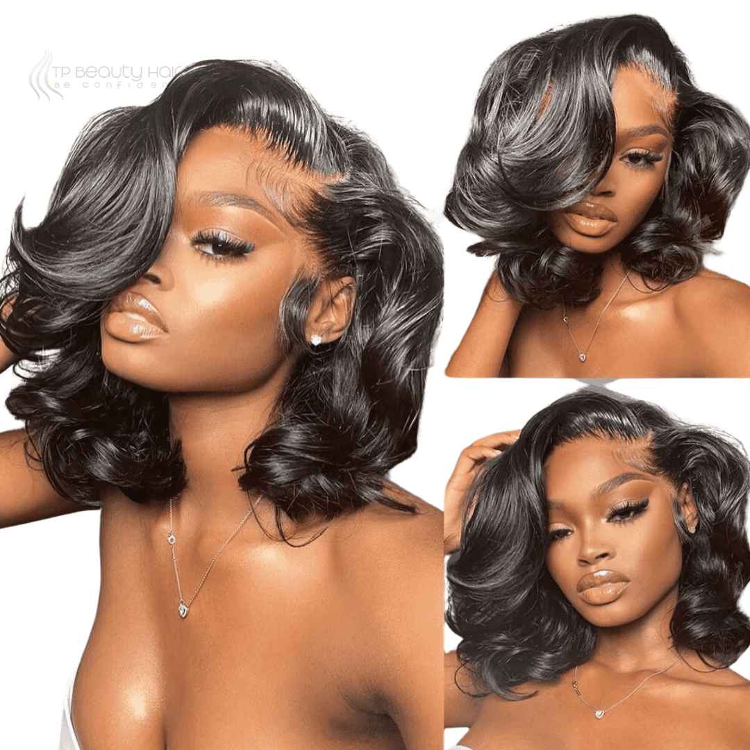 Bob Body Wave Virgin Hair Wig 180%