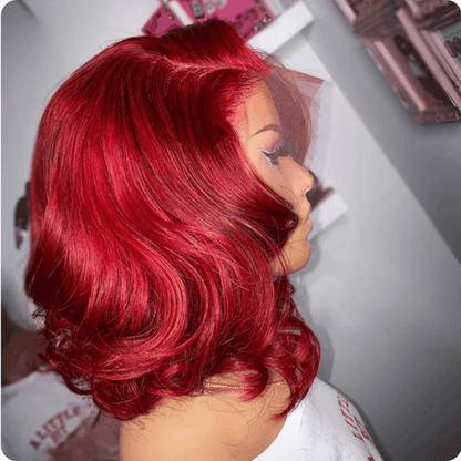 Bob Loose Wave Virgin Hair Wig 200% Density