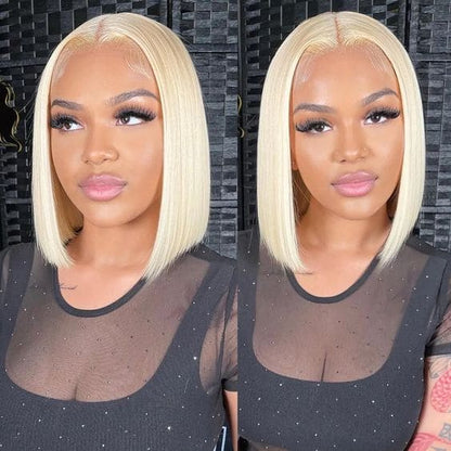 Bob Straight Virgin Hair Wig 180% Density