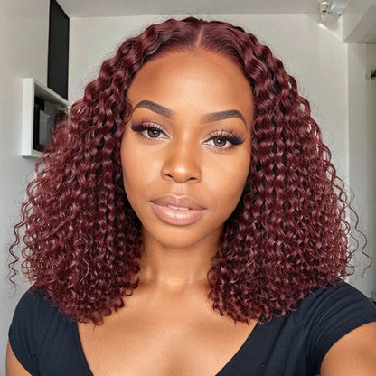 Bob Deep Wave Virgin Hair Wig 150% Density