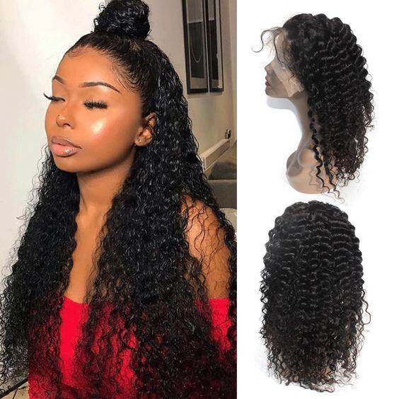 Deep Wave Virgin Hair Wig 150% Density - TP Beauty Hair