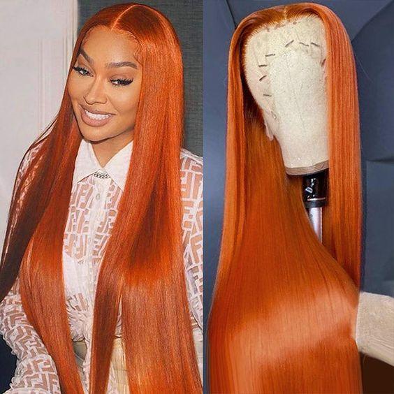 Straight Virgin Hair Wig 200% Density #350 - TP Beauty Hair