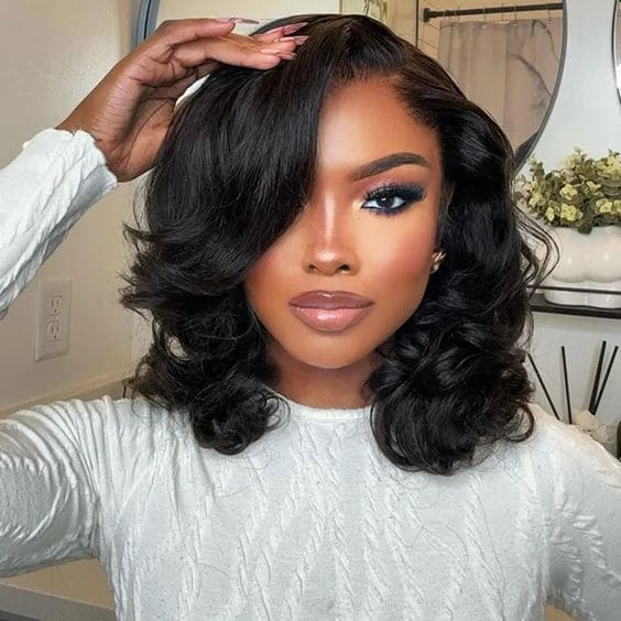 Bob Loose Wave Virgin Hair Wig 150% Density